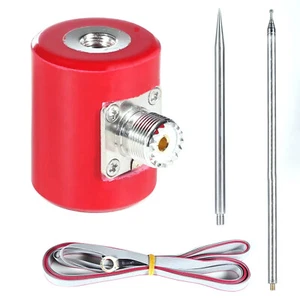 Antena de acero inoxidable QRP HF 1/4 longitud de onda para radio USDX de 5M/16,4 pies 14M-30 MHz - Imagen 1 de 16