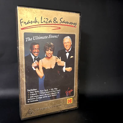 Frank, Liza & Sammy: The Ultimate Event  VHS 1989 Small Case VGC No SSS - Image 1 of 4