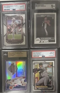 PSA Lot Paul Skenes Victor Wembanyama CJ Stroud Devin Askew Auto panini RC 1/1 - Picture 1 of 1