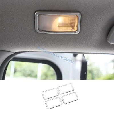 Cubierta de luz de lectura trasera techo acero plateado para Toyota Sienna 2011-2019 2020 Foto 1 de 4