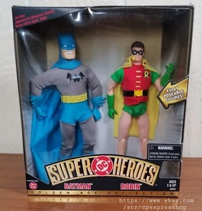 Super DC Heroes Golden Age Collection BATMAN & ROBIN Action Figures Hasbro 2000 - Picture 1 of 11