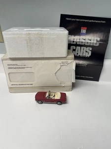 Vintage 1964 1/2 Ford Mustang Convertible Die Cast, The Franklin Mint 1:24 Scale - Picture 1 of 9