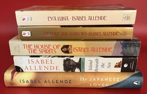 Lot of 5 Novels by Isabel Allende~Hardcover/Paperbacks - Foto 1 di 8