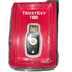 Chiave di sicurezza FIDO TrustKey T110 FIDO2 U2F autenticazione a due fattori tipo di chiave USB - Foto 1 di 4