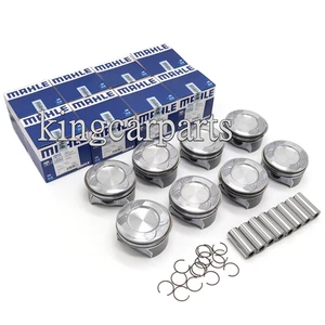 OEM MAHLE Pistons Set Φ24mm Φ92.9mm For Mercedes-Benz W166 W221 C218 4.6L 4.7T - Picture 1 of 5