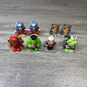 Lotto Figurine Marvel Battleworld Alcune Doppie Iron Man Hulk Capitan America - Foto 1 di 9