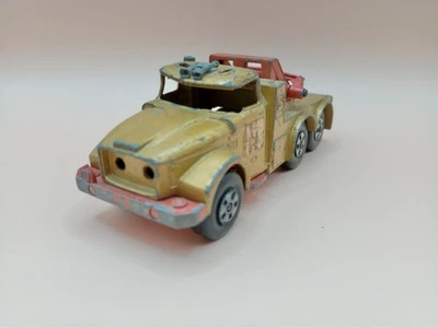 MATCHBOX SUPER KINGS SCAMMEL CAMIÓN DE NAUFRAGIO PESADO ESSO Hecho en Inglaterra LESNEY Foto 1 de 4