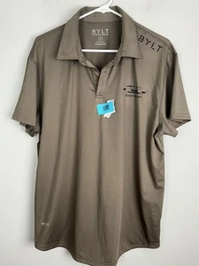 Camisa Polo BYLT Premium Basics Para Hombres L F1 Miami Grand Prix Event Staff Caqui - Imagen 1 de 11