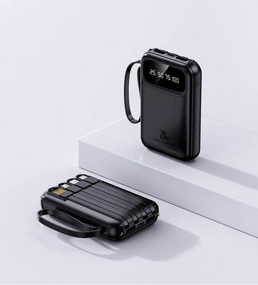 Powerbank 1000000mAh 22W USB-C Externer Batterie 4 USB Ladegerät für Alle Handys - Bild 1 von 4