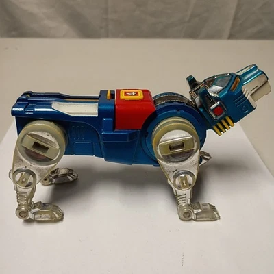 复古 20 世纪 80 年代 VOLTRON #4 蓝狮压铸人偶 ~ ~ ~ GOLION ~ ~ 金属 ~ ~ 免费 S&H — 第 1/4 张图片