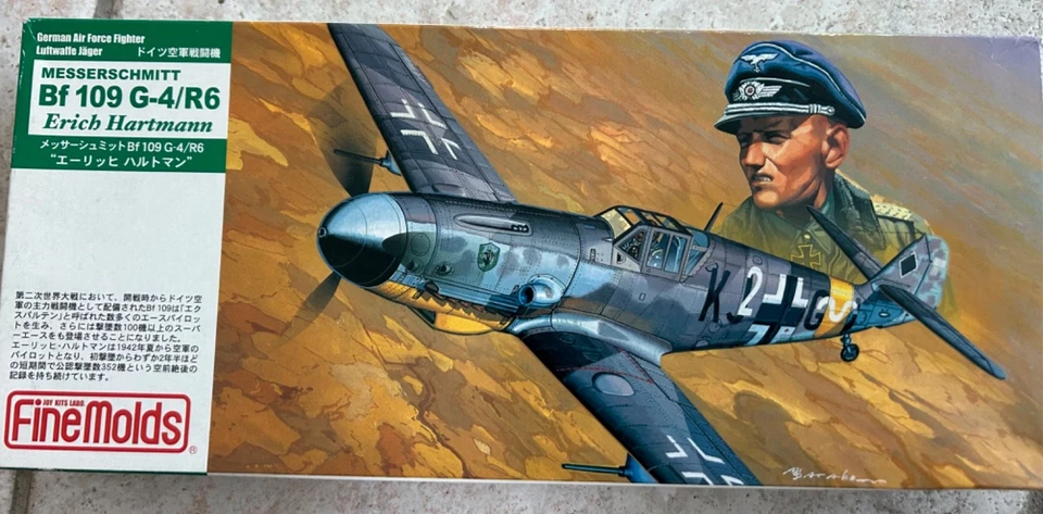 FINE MOLDS 1/72 MESSERSCHMITT 109 G-4/R6 erich hartmann - Immagine 1 di 1