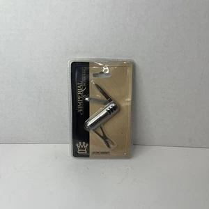Vintage Imperial Schrade Silvertone 12 Folding Pocket Knife NOS New Sealed - Picture 1 of 5