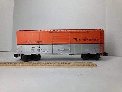 LNIB Weaver O Gauge 3087 D & R.G.W. Rio Grande PS-1 40' Boxcar Ultra Line - Image 1 of 4