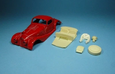 LAGARTIJAKIT  1/32 MORGAN PLUS 4 SUPER SPORT DESGUACE - KIT RESINA CLASSIC SLOT - Imagen 1 de 4