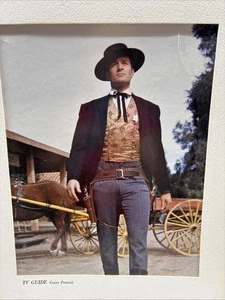 TV GUIDE cover portrait RARE WYATT EARP - May 2nd 1959, Hugh O'Brian Matted - Picture 1 of 16