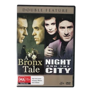 A Bronx Tale & Night and the City DVD Region 4 Robert De Niro Double Movie Pack - Picture 1 of 6