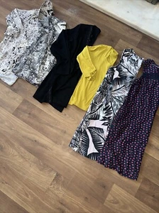 CLOTHES BUNDLE Size 12 Tops Dresses M&Co Next Emanuel Wallis - Picture 1 of 5