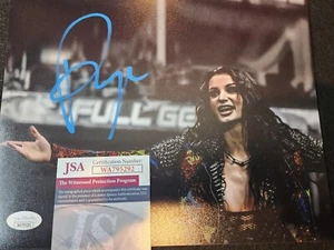 PAIGE Saraya Jade Bevis WWE NXT Wrestling Signed Autographed 8 x 10 Photo JSA - Picture 1 of 2