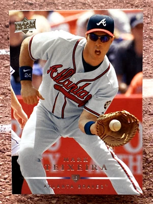 2008 Upper Deck Mark Teixeira #48 Atlanta Braves - Image 1 of 2