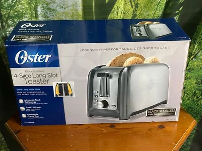 Oster 4 Slice Long Shot Toaster - Image 1 of 4