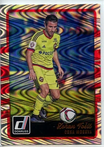 2016-17 Donruss Soccer SWIRLORAMA Parallel #69 Zoran Tosic - CSKA Moskva - Picture 1 of 2