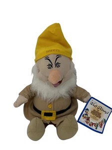 Disney 7” Sneezy Plush Snow White The Seven Dwarfs Stuffed Toy Factory - Picture 1 of 4