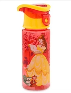 New Disney Store Belle Plastic Water Bottle Beauty and the Beast - Picture 1 of 2