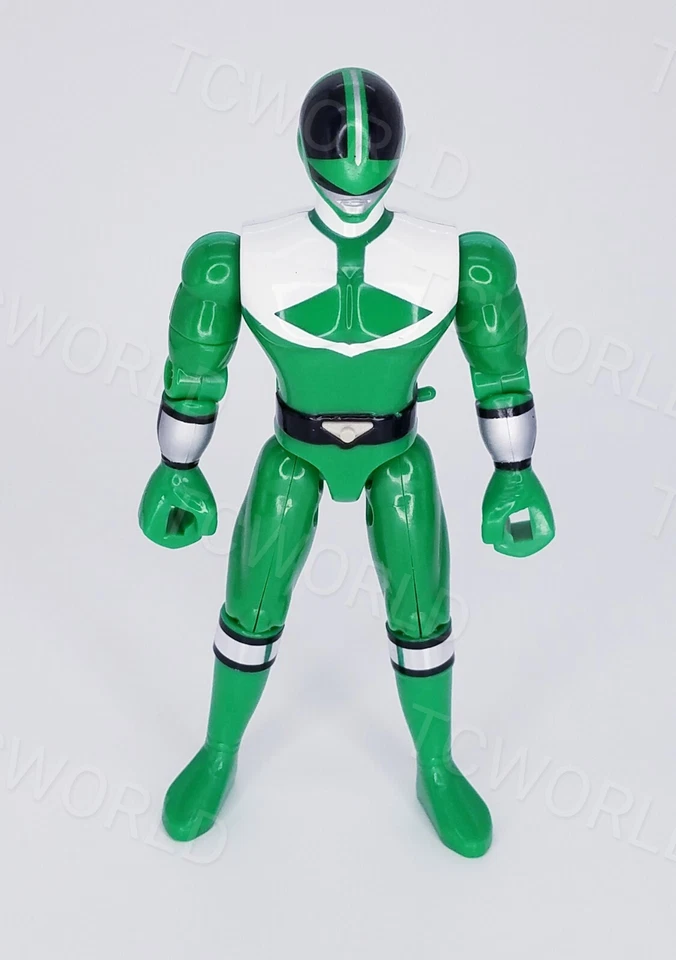 Power rangers Time Force 5" Shining Hero "Green Time Force Ranger" - Image 1 of 1