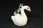 Swan Charm Zipper Pull Charm Miniblings Duck Goose Swans Wasservogel White
