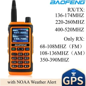 Baofeng UV-17H Multi-Band-Amateurfunkgerät mit NOAA-Wetteralarm-GPS WalkieTalkie - Bild 1 von 20