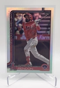 Anthony Rendon Rainbow Foil #83 2025 Topps Series 1 Los Angeles Angels - Picture 1 of 2