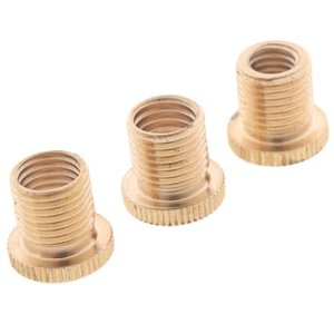 3pcs Gear Shift Knob Thread Adapter Nuts Insert M10x1.25 & M10x1.5 & M8*1.25 `h; - Picture 1 of 12
