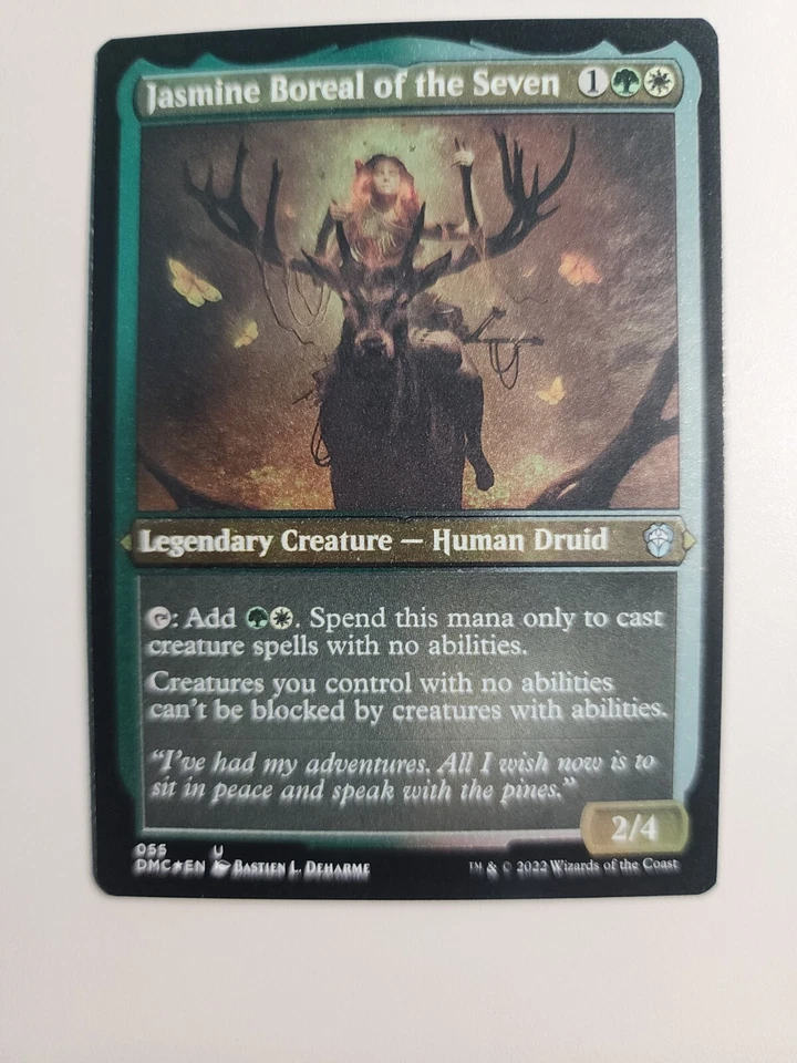 MTG Jasmine Boreal of the Seven Commander:Dominaria United 55 Etch Foil Uncommon - Image 1 of 1