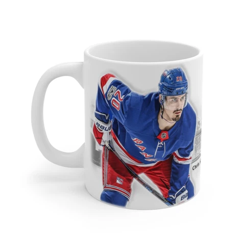 Chris Kreider NYR ART Mug Coffee Tea Gift Fun Team Hockey Souvenir Cover
