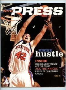 2006 2007 NBA Program New York Knicks Press Basketball David Lee - Picture 1 of 2