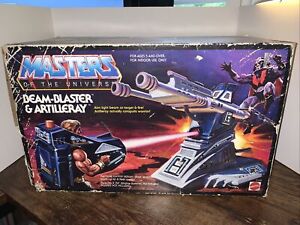 Masters Of The Universe Beam-Blaster & Artilleray Vintage Mattel MOTU