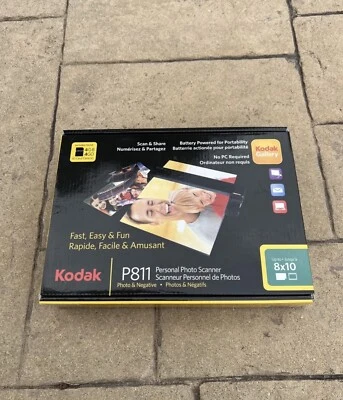Kodak P811R Personal Photo Scanner Red NEW - Image 1 of 2