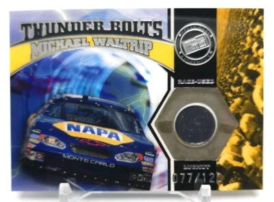 2004 Press Pass Optima MICHAEL WALTRIP Thunder Bolts Team Race Used LugNut /120 - Image 1 of 4