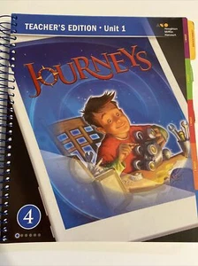 JOURNEYS, TEACHER'S EDITION, GRADE 4 UNIT 1, By Irene Fountas - Picture 1 of 3