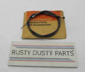 Harley-Davidson Genuine NOS Aermacchi Rapido 125cc Throttle Cable 56352-68P - Picture 1 of 5
