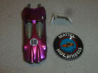 Vintage Hotwheels Redline Swingin Wing Metallic Purple W Button 1970 Mattel 6422