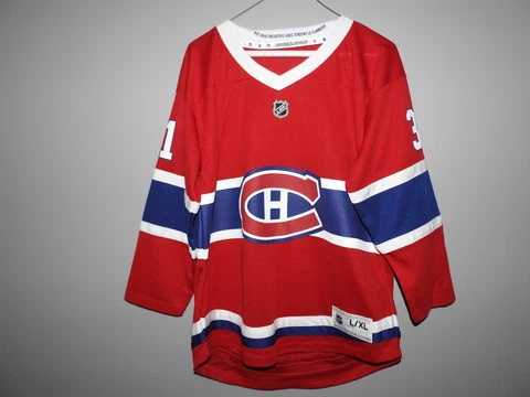 NHL Montreal Canadiens #31 Home Hockey Jersey New Youth Sizes Cover