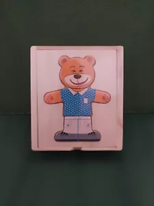 π»πππ»Mini Puzzle Orso vero Legno Wood'n Play 18 pezzi New +12 Mesi π»πππ» - Foto 1 di 6