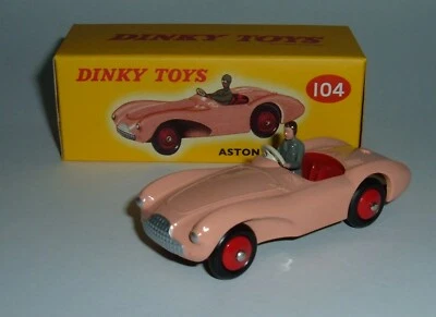 Atlas / Dinky Toys No. 104, Aston Martin DB3S Superb Mint Condition - Image 1 of 4