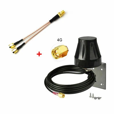 Dual SMA 3G 4G LTE MIMO Signal Booster Antenna Huawei B315 B310 B311 B525 Router - Image 1 of 4