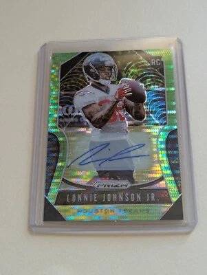 2019 Panini Prizm - Rookies Lonnie Johnson Jr. #396 Neon Green Pulsar Prizm... - Image 1 of 2