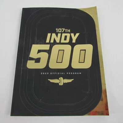 2023 Indy 500 / GMR Grand Prix Souvenir Program No Starting Field Line-Up Insert - Image 1 of 4