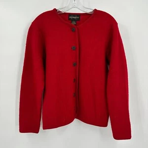 Vintage Requirements Womens Wool Cardigan Sweater Size S Cottagecore FLAW - Picture 1 of 8