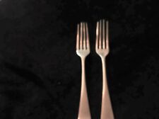 2 X VINTAGE SILVER PLATED DINNER FORKS 7.75" LONG 1 - MAPPIN & WEBB