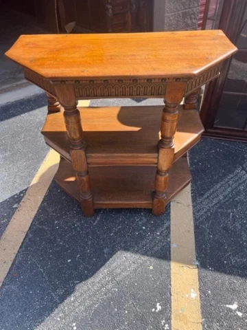 English Oak 2 Tier Table Cover